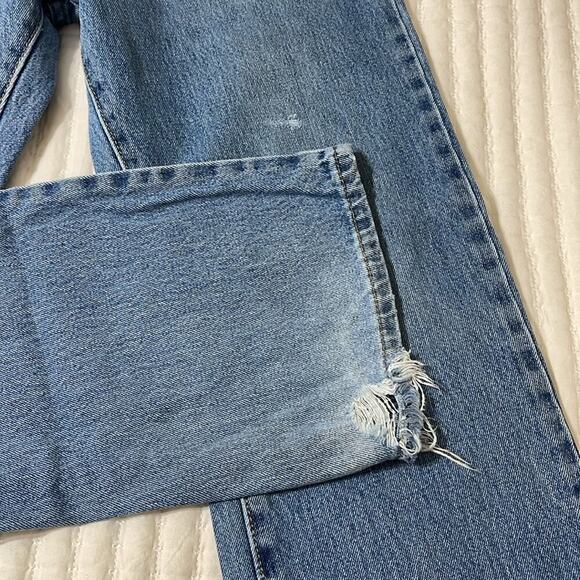 Men's Levis 517 Light Washed Jeans Size 34x30 - Picture 3 of 5